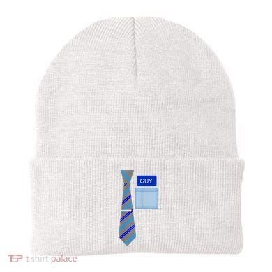 Guy Office Suit And Tie Costume Beanie