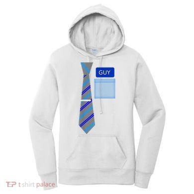 Guy Office Suit And Tie Costume Women's Hoodie
