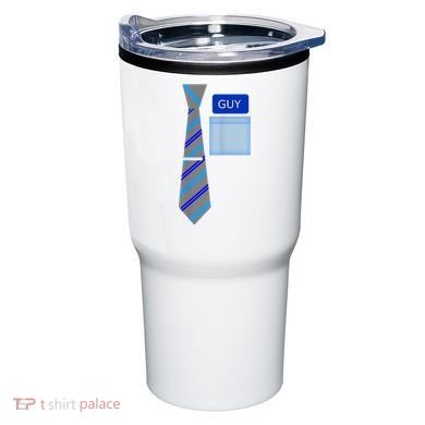 Guy Office Suit And Tie Costume Tumbler