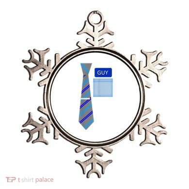 Guy Office Suit And Tie Costume Ornament