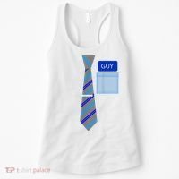 Guy Office Suit And Tie Costume Women's Tank Top thumb 0