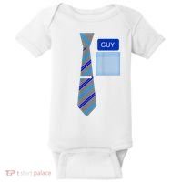 Guy Office Suit And Tie Costume Baby Bodysuit thumb 0