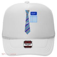 Guy Office Suit And Tie Costume Hat thumb 0