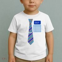 Guy Office Suit And Tie Costume Toddler T-Shirt thumb 2