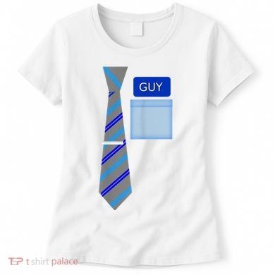 Guy Office Suit And Tie Costume Women's T-Shirt