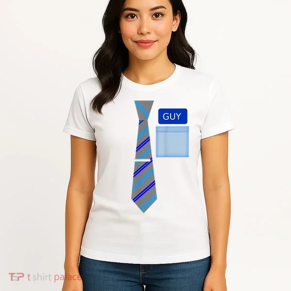 Guy Office Suit And Tie Costume Women's T-Shirt