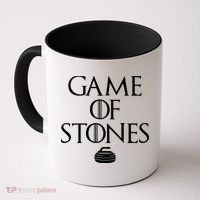 Game Of Stones Curler Parody Coffee Mug thumb 0