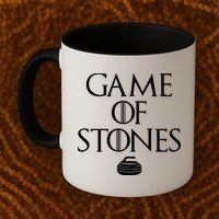 Game Of Stones Curler Parody Coffee Mug thumb 2