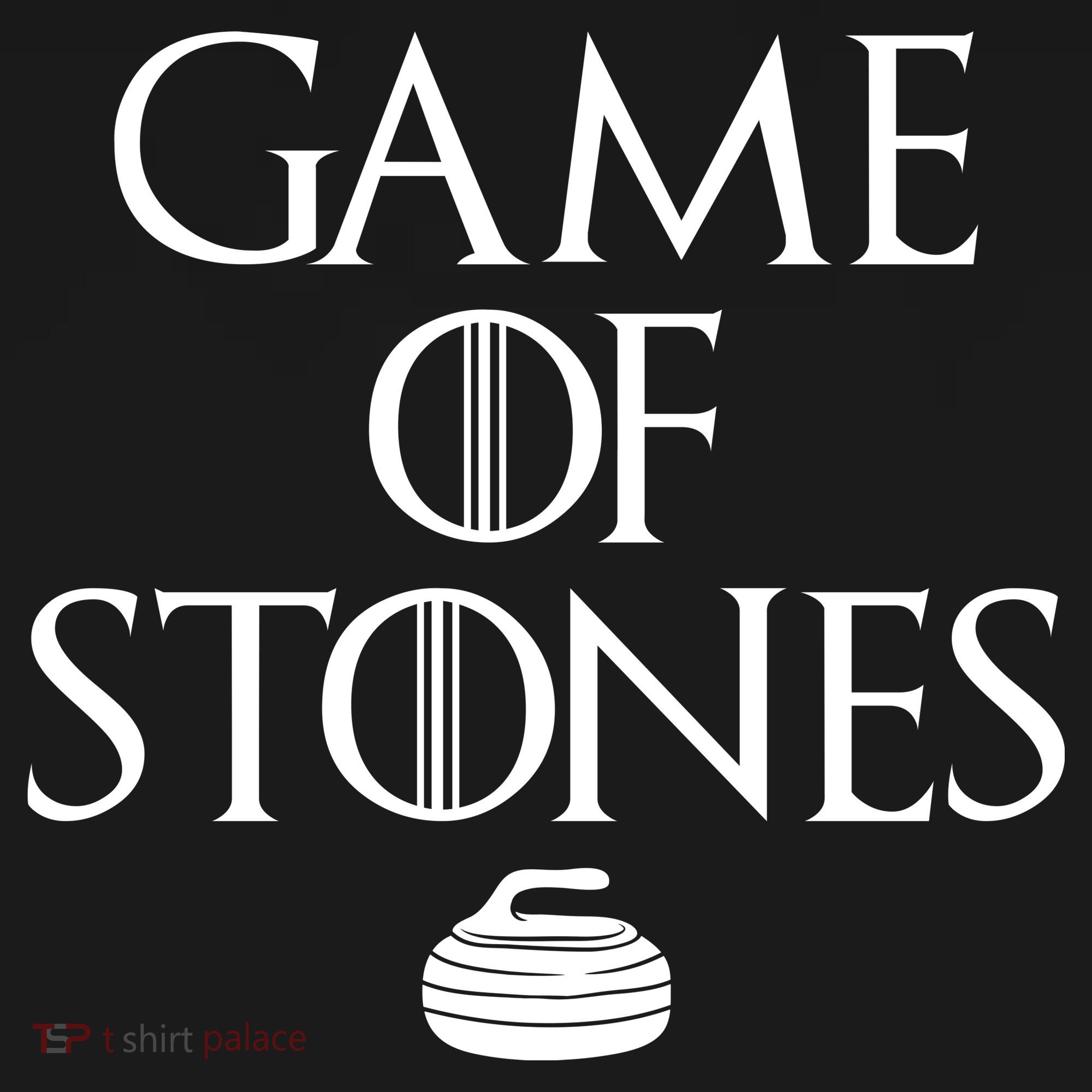 Game Of Stones Curler Parody Coaster