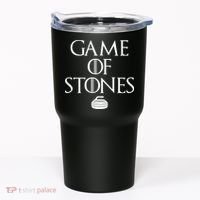 Game Of Stones Curler Parody Tumbler thumb 0