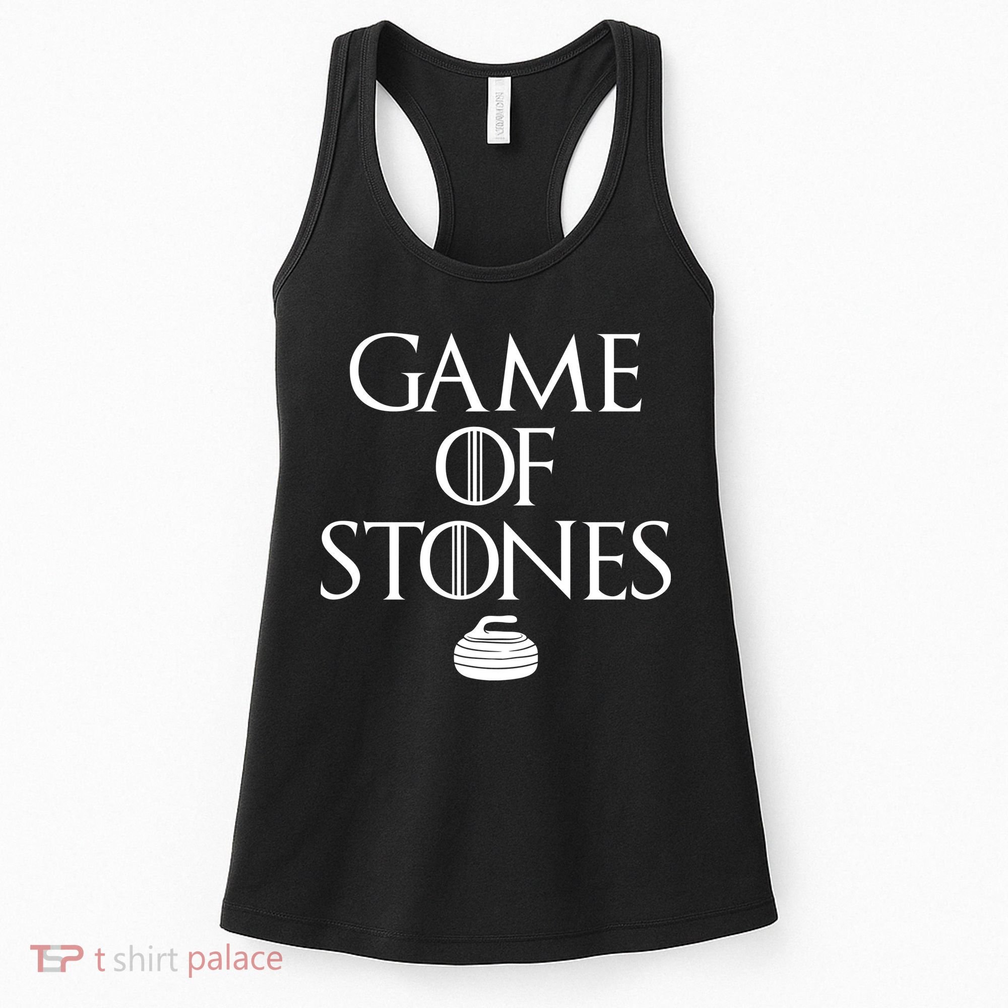 Game Of Stones Curler Parody Women's Tank Top