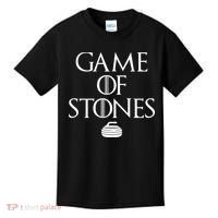 Game Of Stones Curler Parody Kids T-Shirt thumb 0
