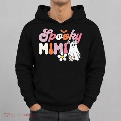 Groovy One Spooky Mimi Mama Grandma Witch Mom Halloween Hoodie