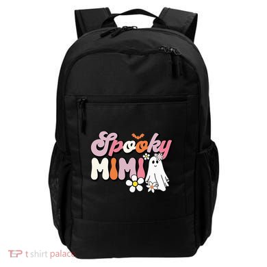 Groovy One Spooky Mimi Mama Grandma Witch Mom Halloween Backpack