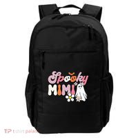Groovy One Spooky Mimi Mama Grandma Witch Mom Halloween Backpack thumb 0