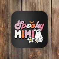 Groovy One Spooky Mimi Mama Grandma Witch Mom Halloween Coaster thumb 0
