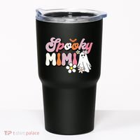 Groovy One Spooky Mimi Mama Grandma Witch Mom Halloween Tumbler thumb 0