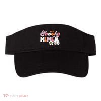 Groovy One Spooky Mimi Mama Grandma Witch Mom Halloween Visor thumb 0