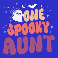 Groovy One Spooky Aunt Boo Ghost Halloween Pumpkin Gift Tank Top thumb 6
