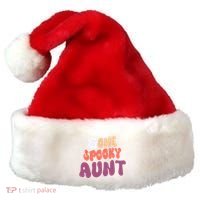 Groovy One Spooky Aunt Boo Ghost Halloween Pumpkin Gift Santa Hat thumb 0