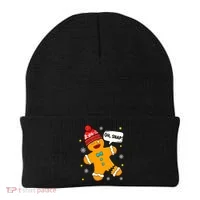 Gingerbread Oh Snap Christmas Funny Gift Beanie thumb 0