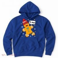 Gingerbread Oh Snap Christmas Funny Gift Hoodie thumb 0
