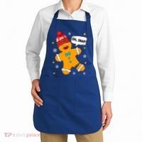 Gingerbread Oh Snap Christmas Funny Gift Apron thumb 2
