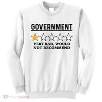 Government One Star Very Bad Would Not Recommend Shirt Funny Government One Star Sweatshirt thumb 0