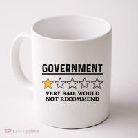 Government One Star Very Bad Would Not Recommend Shirt Funny Government One Star Coffee Mug thumb 0