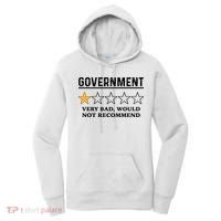 Government One Star Very Bad Would Not Recommend Shirt Funny Government One Star Women's Hoodie thumb 0
