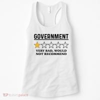 Government One Star Very Bad Would Not Recommend Shirt Funny Government One Star Women's Tank Top thumb 0