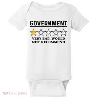 Government One Star Very Bad Would Not Recommend Shirt Funny Government One Star Baby Bodysuit thumb 0