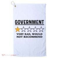 Government One Star Very Bad Would Not Recommend Shirt Funny Government One Star Golf Towel thumb 0