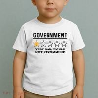 Government One Star Very Bad Would Not Recommend Shirt Funny Government One Star Toddler T-Shirt thumb 2