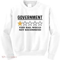 Government One Star Very Bad Would Not Recommend Shirt Funny Government One Star Kids Sweatshirt thumb 0