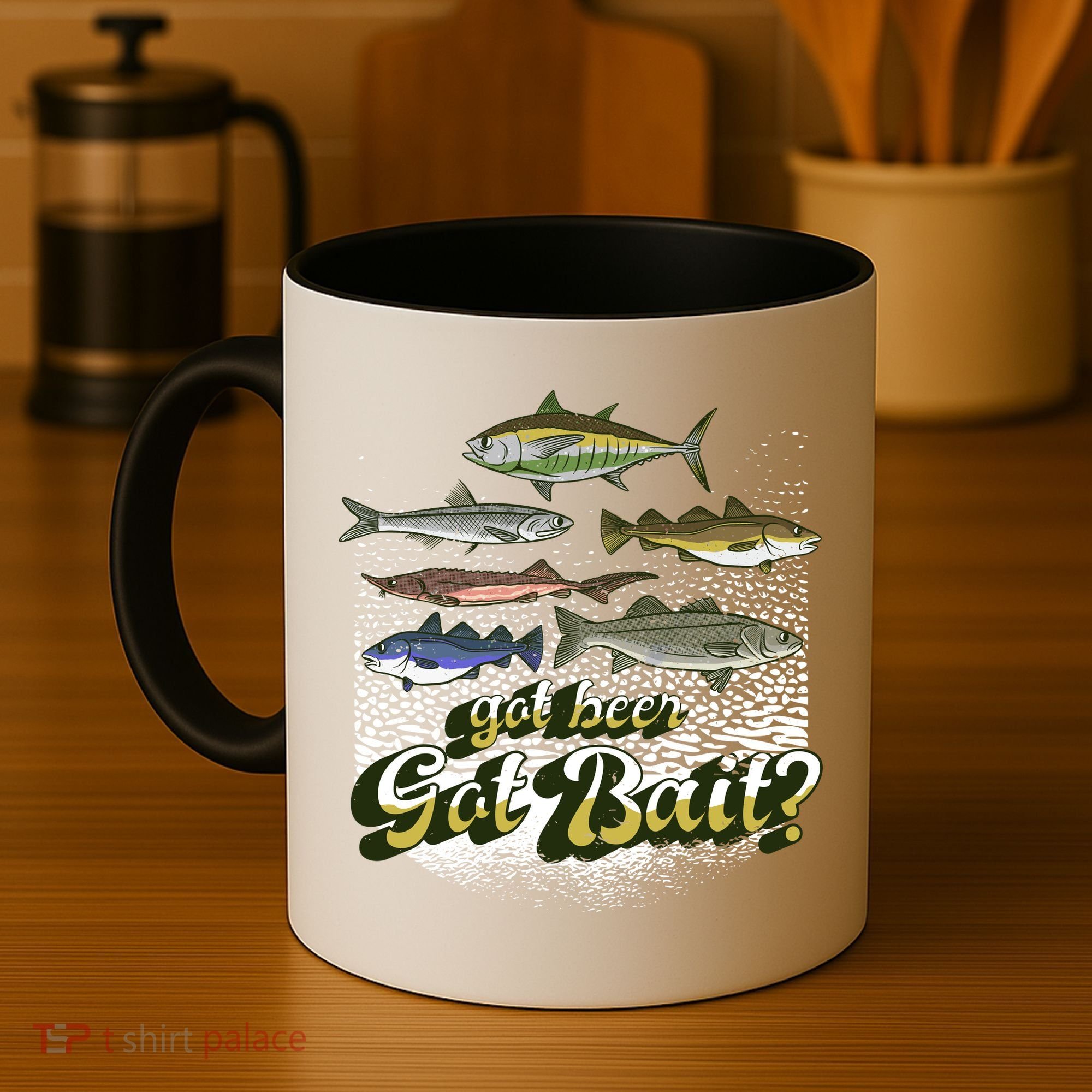 Got Beer Got Bait Fishing Coffee Mug