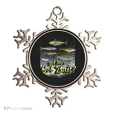Got Beer Got Bait Fishing Ornament