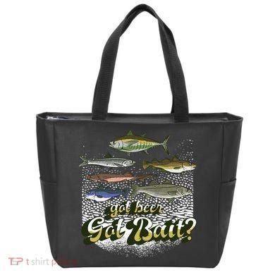 Got Beer Got Bait Fishing Tote Bag