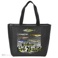 Got Beer Got Bait Fishing Tote Bag thumb 0