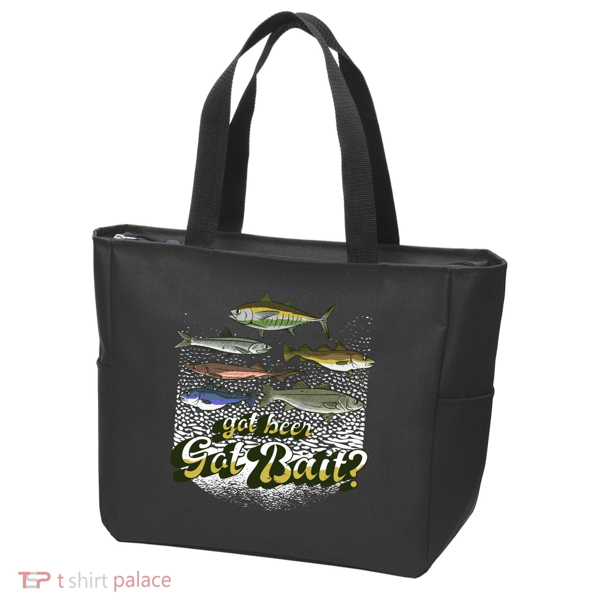 Got Beer Got Bait Fishing Tote Bag