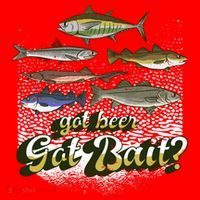 Got Beer Got Bait Fishing Santa Hat thumb 1