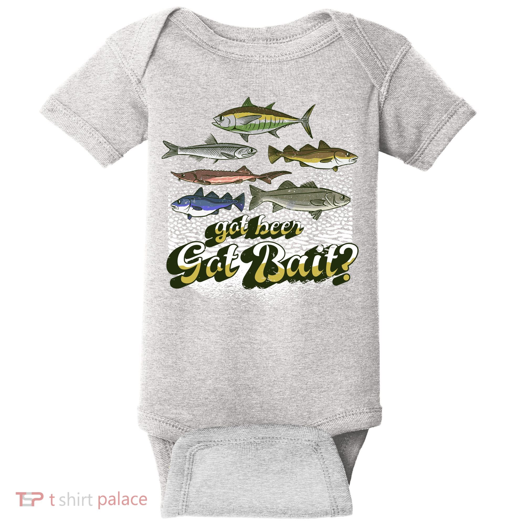 Got Beer Got Bait Fishing Baby Bodysuit