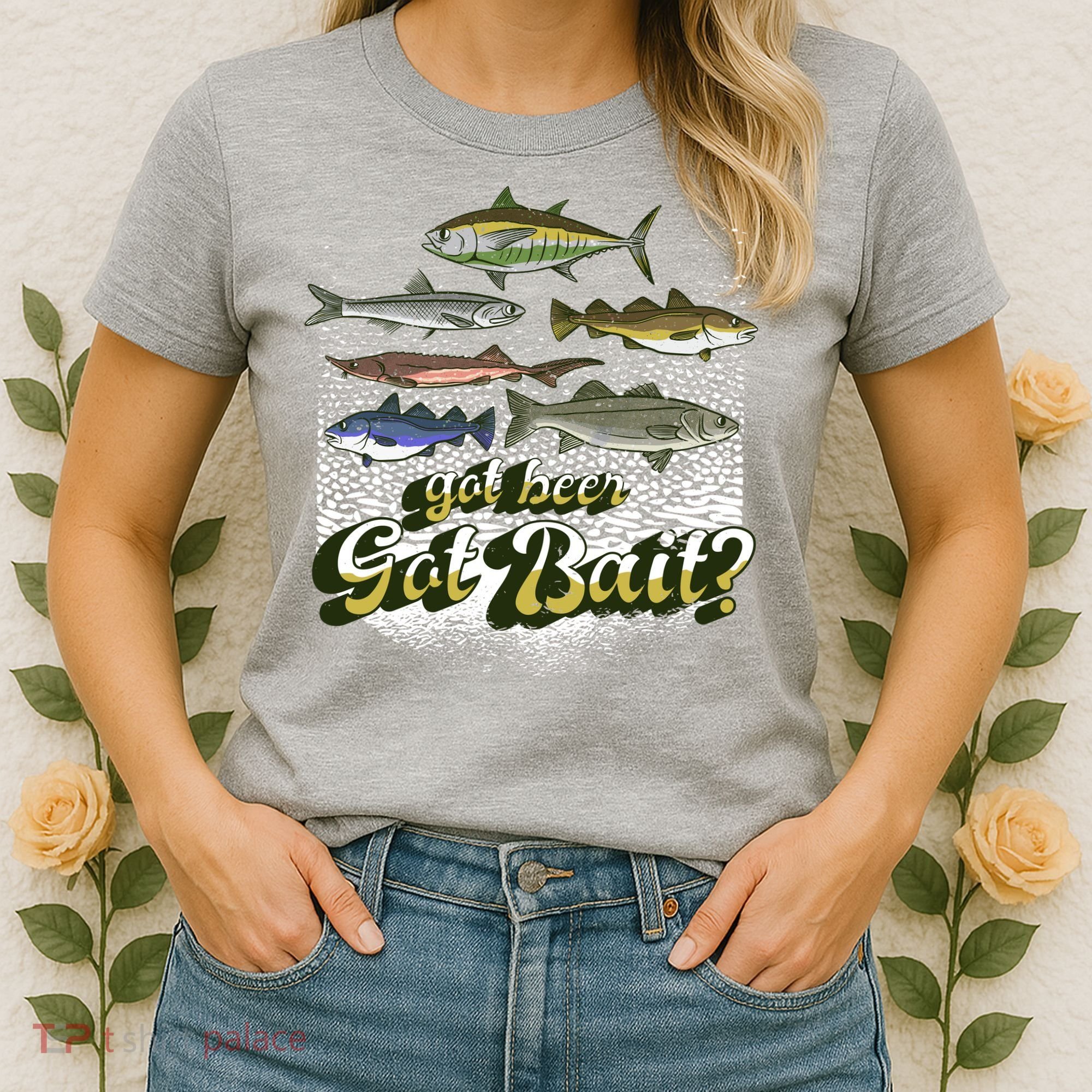 Got Beer Got Bait Fishing Women's T-Shirt