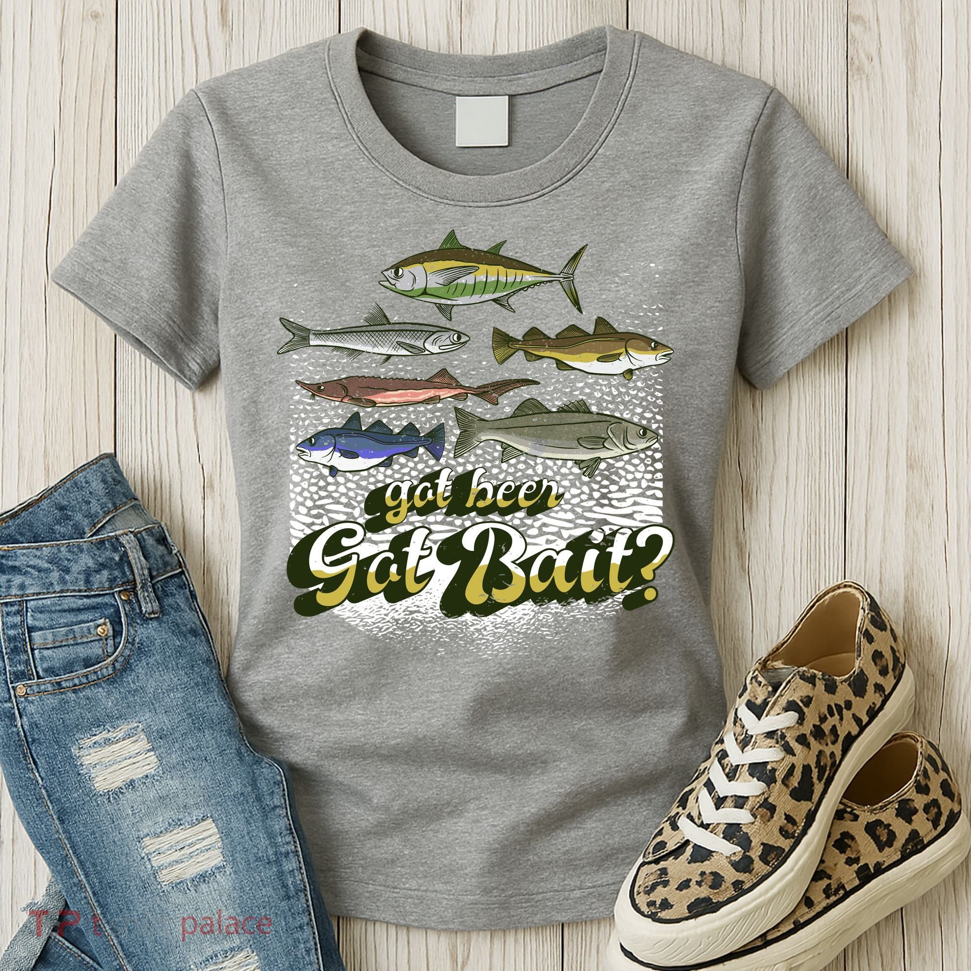 Got Beer Got Bait Fishing Women's T-Shirt