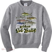 Got Beer Got Bait Fishing Kids Sweatshirt thumb 0