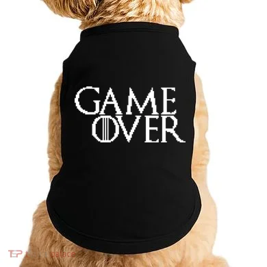 GOT Game Over Pixel  Doggie Tank