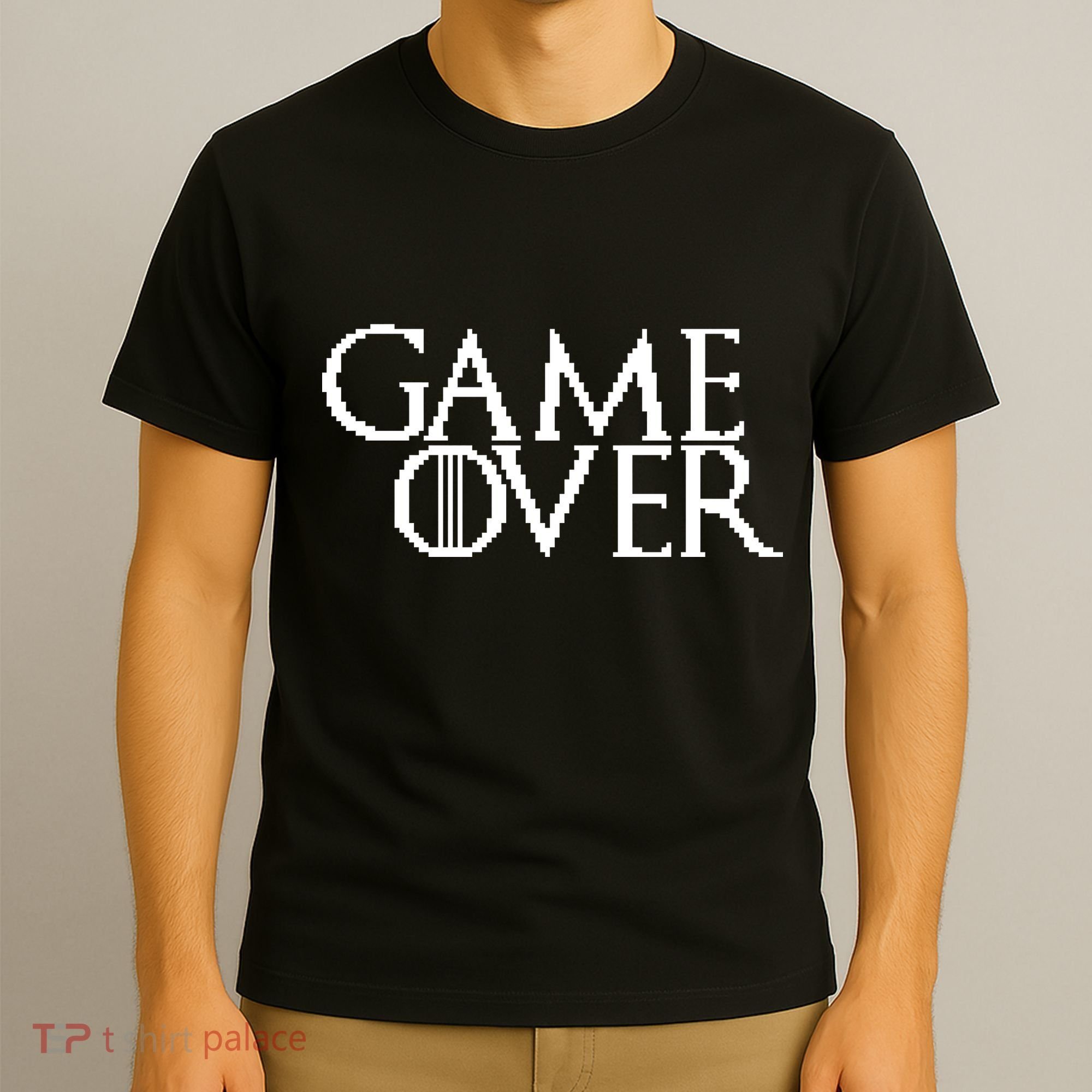 GOT Game Over Pixel  T-Shirt