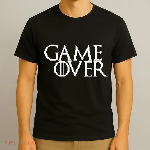 GOT Game Over Pixel  T-Shirt