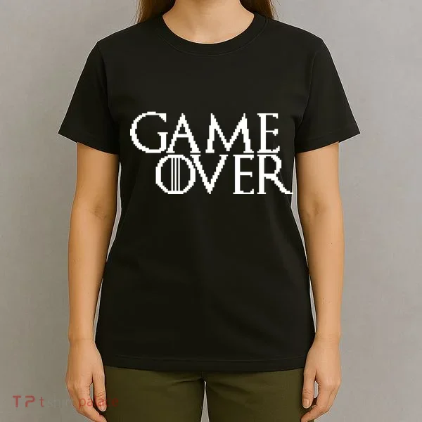 GOT Game Over Pixel  T-Shirt