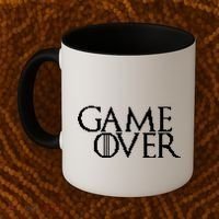 GOT Game Over Pixel  Coffee Mug thumb 2